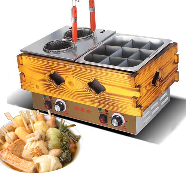 Amazon | おでん鍋 電気おでん鍋 業務用デスクトップおでん機 麺鍋